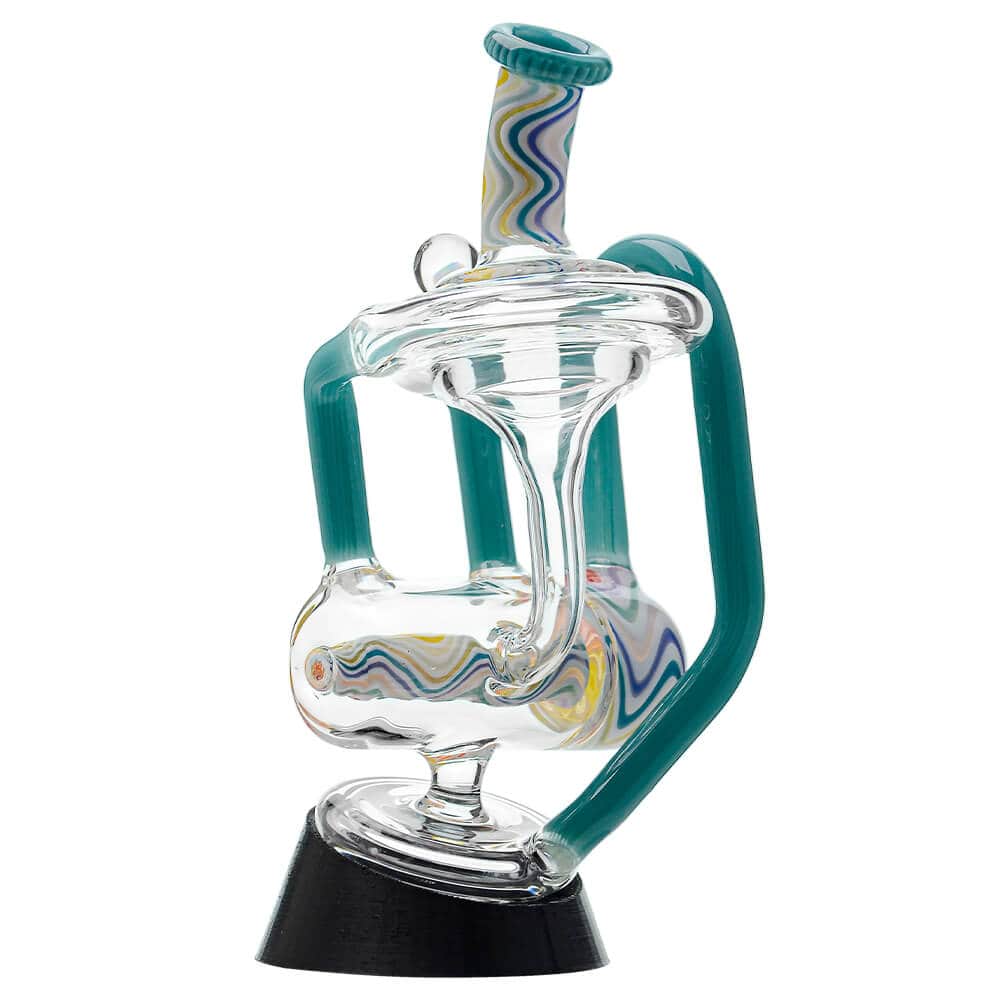 HEADY WIGWAG PUFFCO PEAK OG & PRO GLASS ATTACHMENT ENCASED WITH OPAL Accessories Calibear 