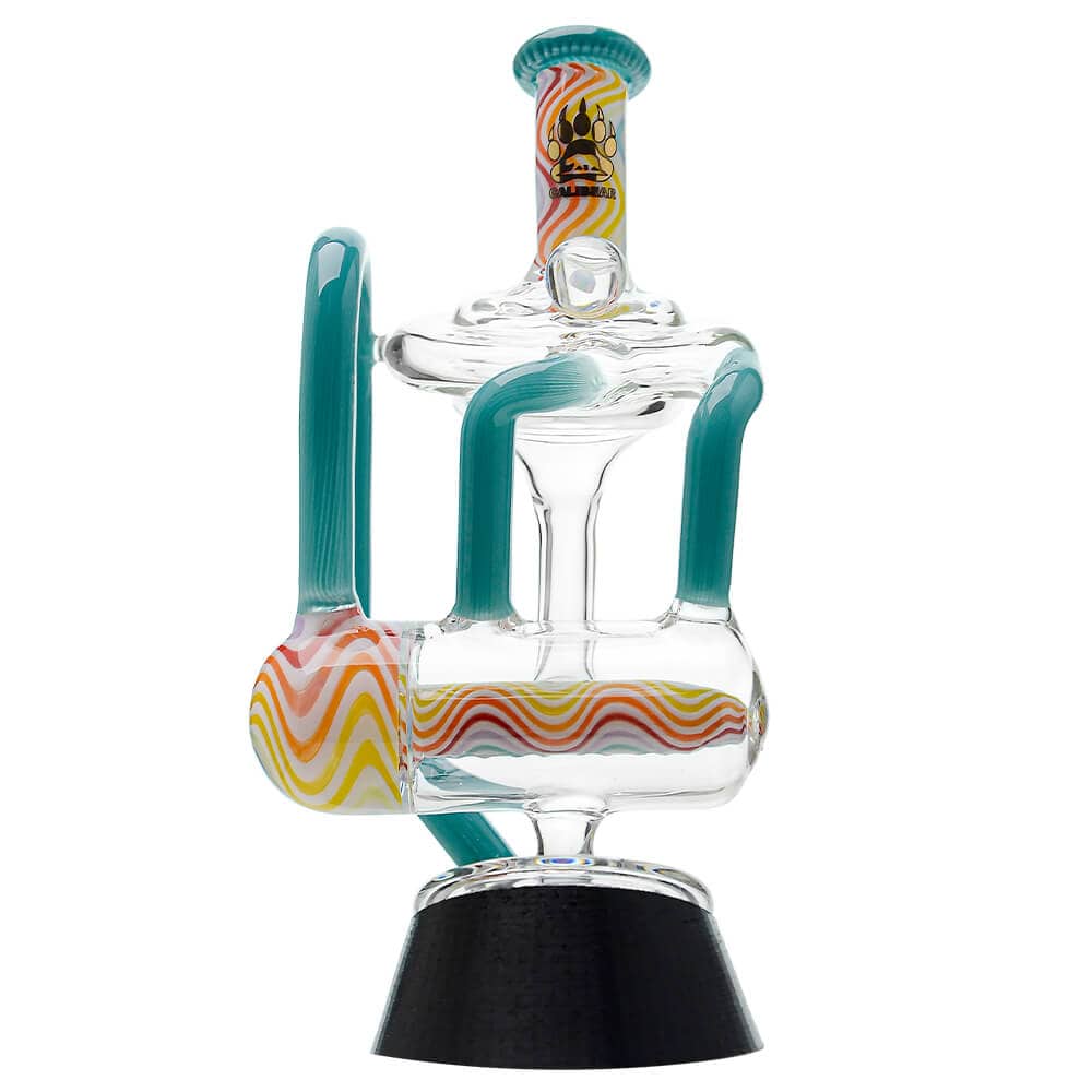 HEADY WIGWAG PUFFCO PEAK OG & PRO GLASS ATTACHMENT ENCASED WITH OPAL Accessories Calibear 