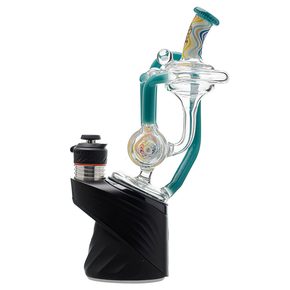 HEADY WIGWAG PUFFCO PEAK OG & PRO GLASS ATTACHMENT ENCASED WITH OPAL Accessories Calibear 