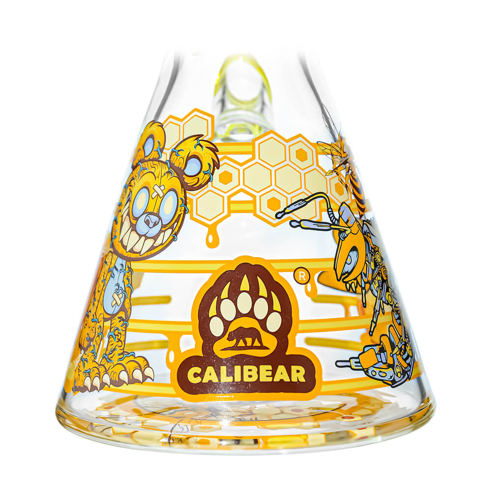 ILLUSTRATED BEAKER WATER PIPE SERIES-Premium borosilicate glass water pipe, bong from Calibear Glass. Ideal for dabbing, providing smooth hits and durability. Shop high-quality dab rigs, water pipes, bongs, erig glasses and glass smoking accessories at Calibear Glass. Elevate your smoking experience with a durable and stylish glass dab rig. Free shipping on all orders.