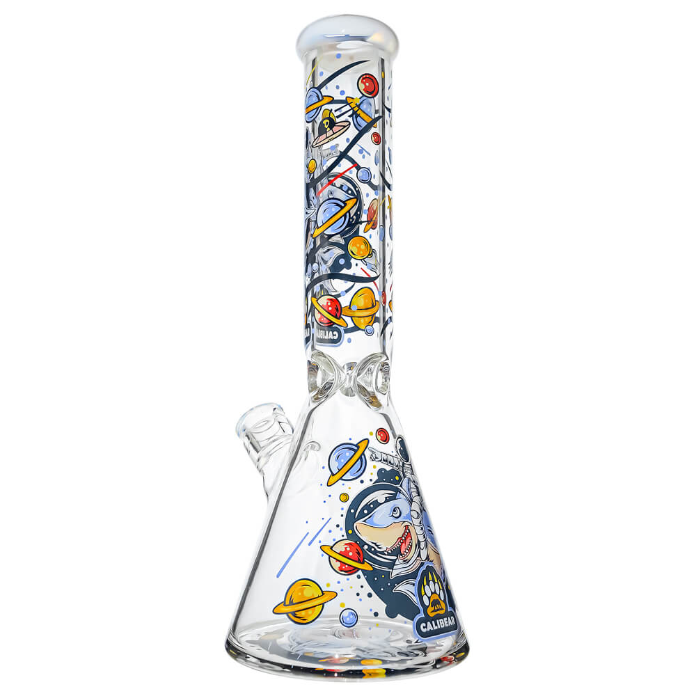 ILLUSTRATED BEAKER WATER PIPE SERIES-Premium borosilicate glass water pipe, bong from Calibear Glass. Ideal for dabbing, providing smooth hits and durability. Shop high-quality dab rigs, water pipes, bongs, erig glasses and glass smoking accessories at Calibear Glass. Elevate your smoking experience with a durable and stylish glass dab rig. Free shipping on all orders.
