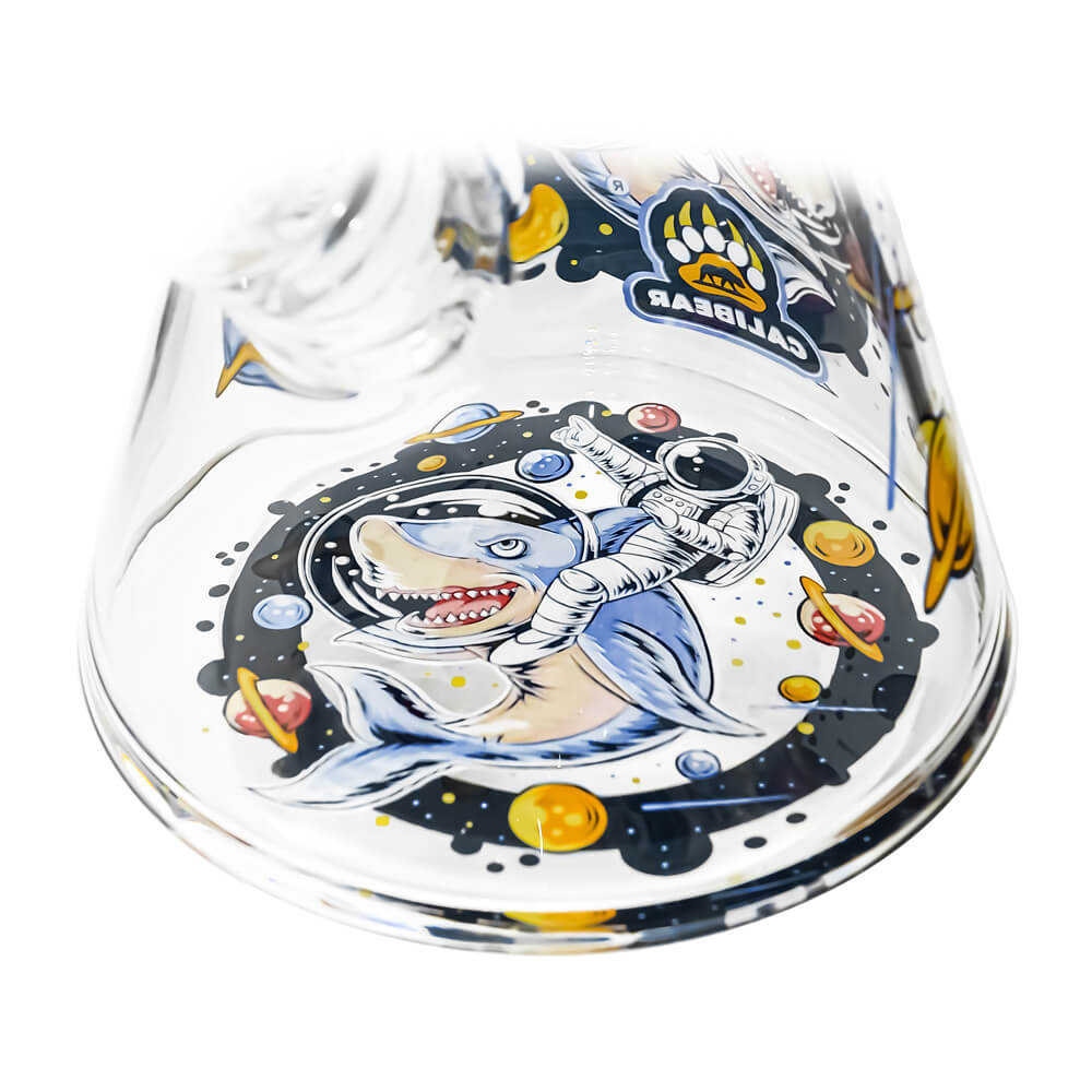 ILLUSTRATED BEAKER WATER PIPE SERIES-Premium borosilicate glass water pipe, bong from Calibear Glass. Ideal for dabbing, providing smooth hits and durability. Shop high-quality dab rigs, water pipes, bongs, erig glasses and glass smoking accessories at Calibear Glass. Elevate your smoking experience with a durable and stylish glass dab rig. Free shipping on all orders.