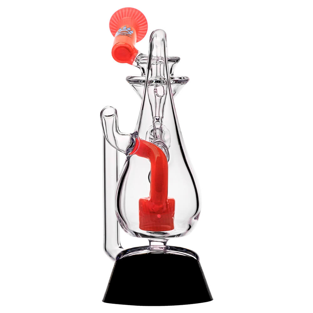 KLEIN DROP BOTTLE PUFFCO OG & PEAK GLASS ATTACHMENT WITH ENCASED OPAL Accessories Calibear 