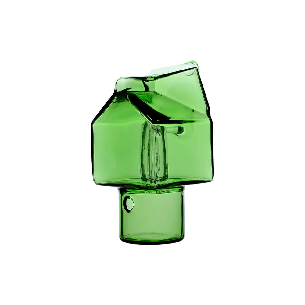 Calibear Milk Carton Glass Attachment for Dr. Dabber Switch 2 premium colored borosilicate glass top