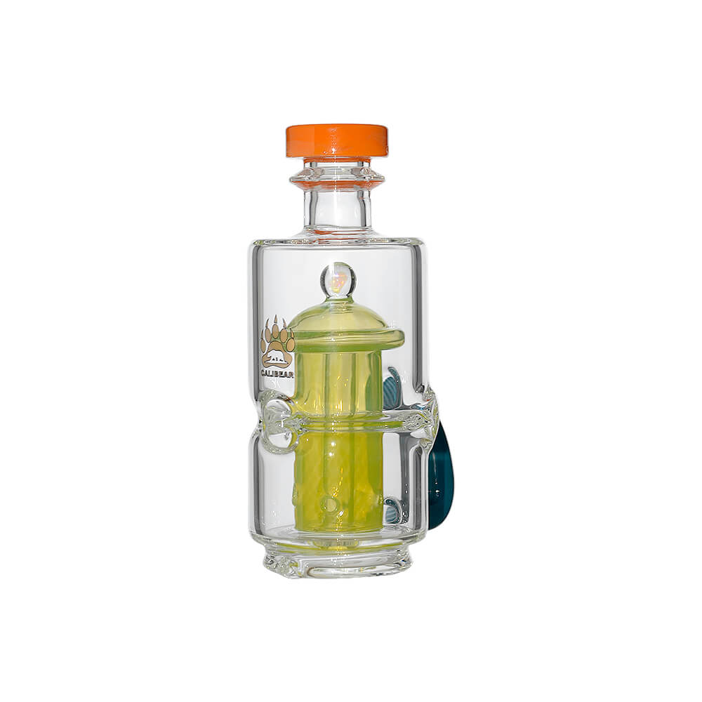 MINI FRENCH PRESS RECYCLER RIG GLASS ATTACHMENT FOR PUFFCO OG&PEAK- Premium puffco glass attachment from Calibear Glass. Ideal for dabbing, providing smooth hits and durability. Shop high-quality dab rigs, water pipes, bongs, erig glasses and glass smokin