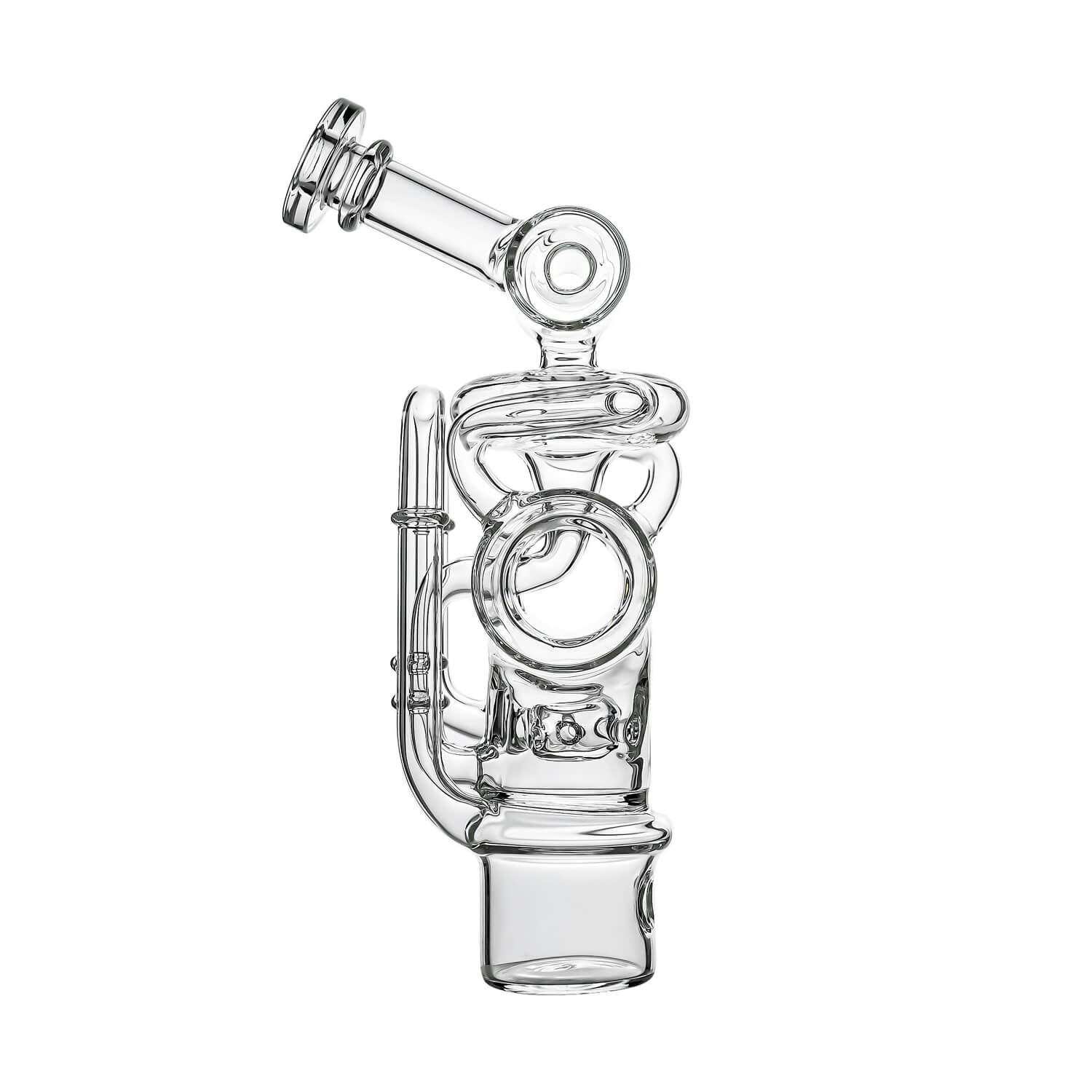 MULTI-LEVEL RECYCLER GLASS ATTACHMENT FOR DR.DABBER SWITCH 2 | CALIBEAR- Premium dr. dabber glass attachment from Calibear Glass. Ideal for dabbing, providing smooth hits and durability. Shop high-quality dab rigs, water pipes, bongs, erig glasses and glass smoking accessories at Calibear Glass. Elevate your smoking experience with a durable and stylish glass dab rig. Free shipping on all orders.