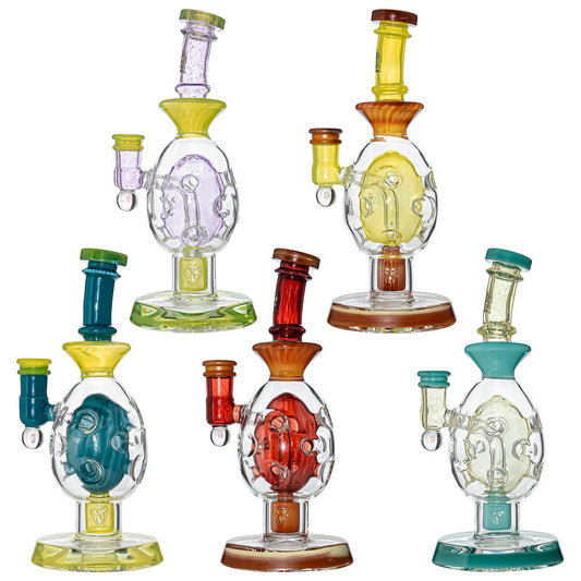 ORB CORE GLASS DAB RIG- Premium borosilicate glass dab rig from Calibear Glass. Ideal for dabbing, providing smooth hits and durability. Shop high-quality dab rigs, water pipes, bongs, erig glasses and glass smoking accessories at Calibear Glass. Elevate your smoking experience with a durable and stylish glass dab rig. Free shipping on all orders.