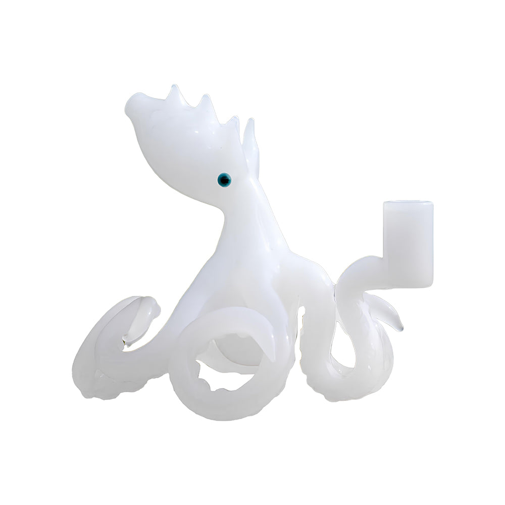Calibear Octopus Dab Rig 5.5 inch handmade glass rig with 3 pinhole perc and 14.5mm joint