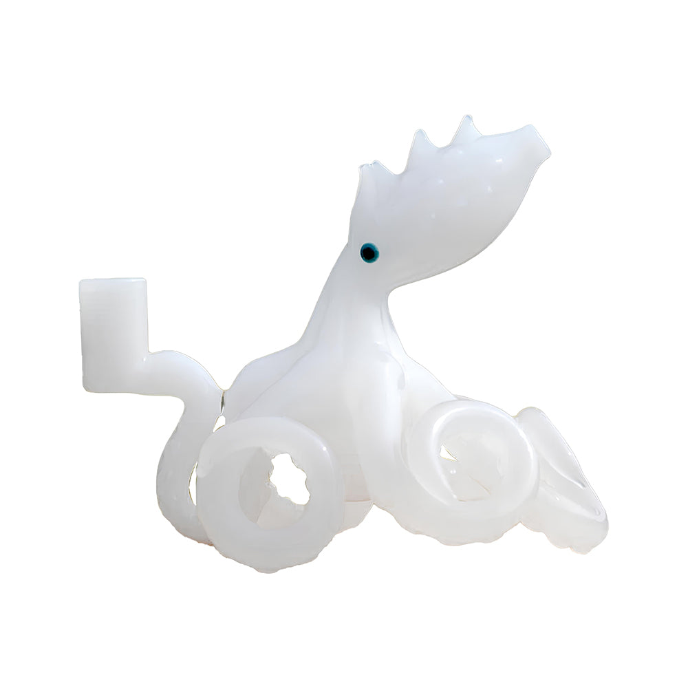 Calibear Octopus Dab Rig 5.5 inch handmade glass rig with 3 pinhole perc and 14.5mm joint