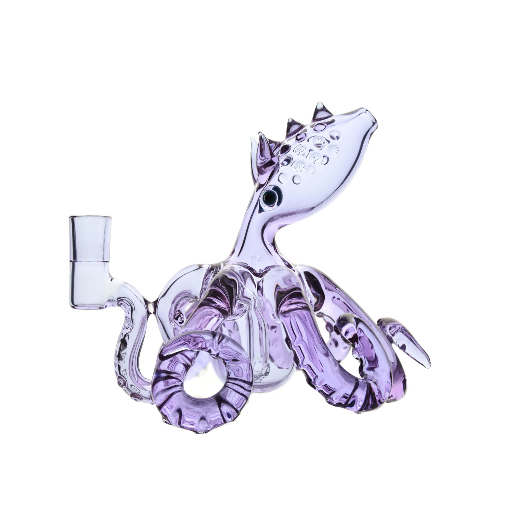 Calibear Octopus Dab Rig 5.5 inch handmade glass rig with 3 pinhole perc and 14.5mm joint