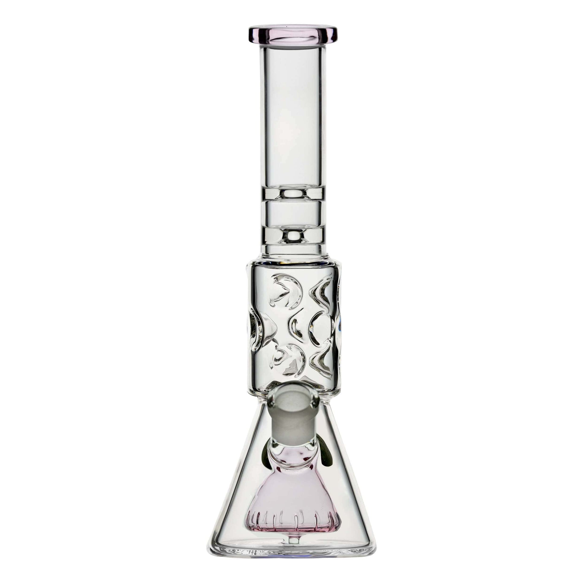 PREMIUM COLOR-ACCENTED BEAKER RIG WITH DEEP SANDBLASTED LUNAR DESIGN  Calibear  