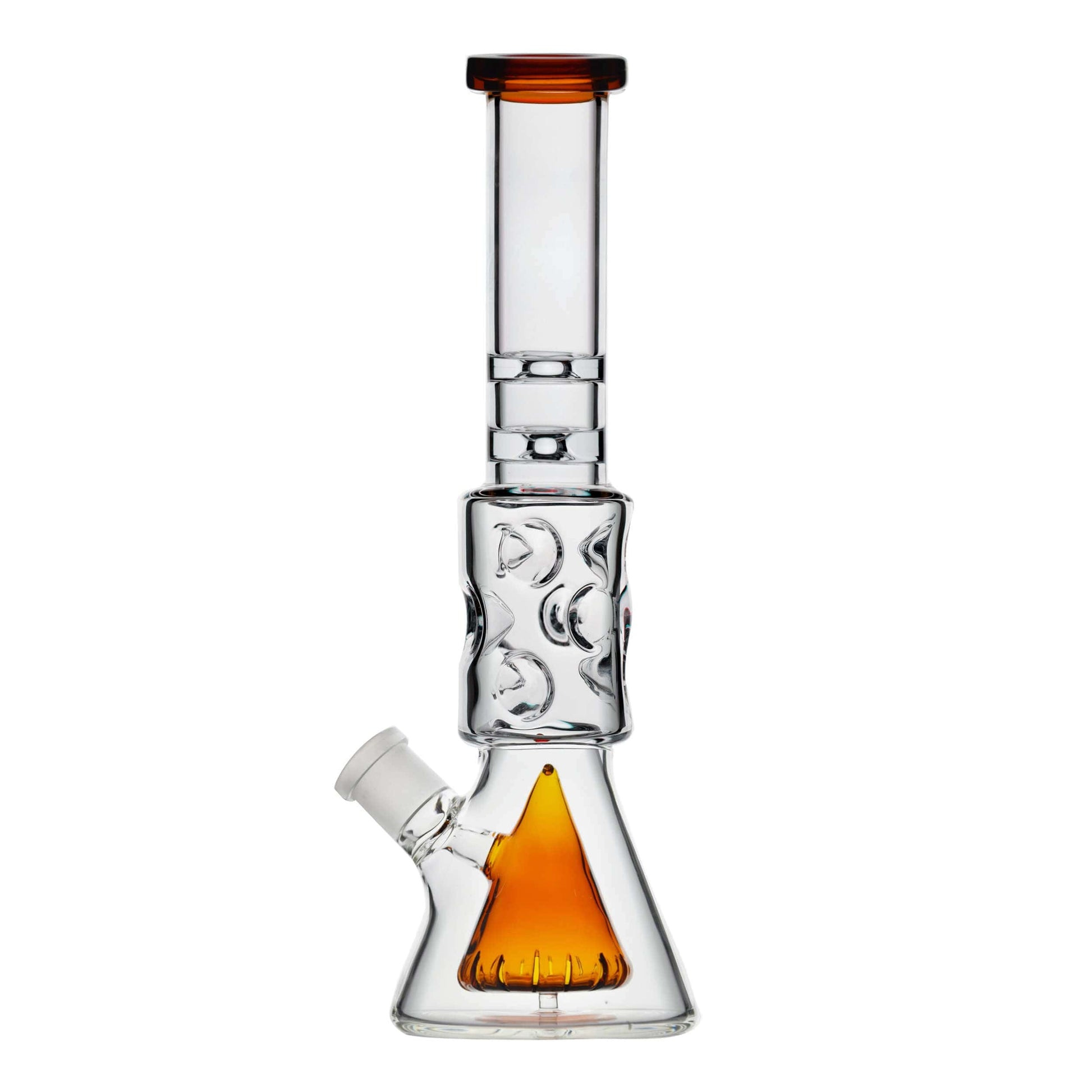 PREMIUM COLOR-ACCENTED BEAKER RIG WITH DEEP SANDBLASTED LUNAR DESIGN  Calibear  