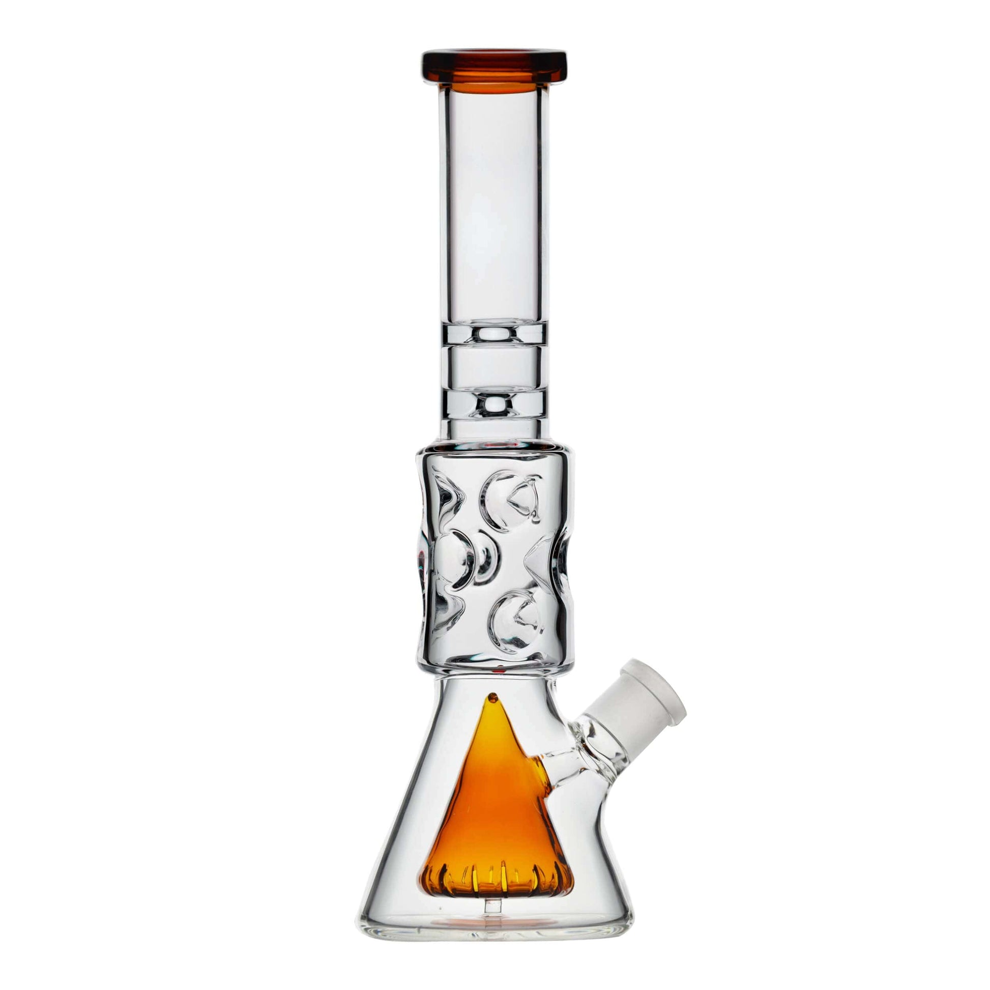 PREMIUM COLOR-ACCENTED BEAKER RIG WITH DEEP SANDBLASTED LUNAR DESIGN  Calibear  