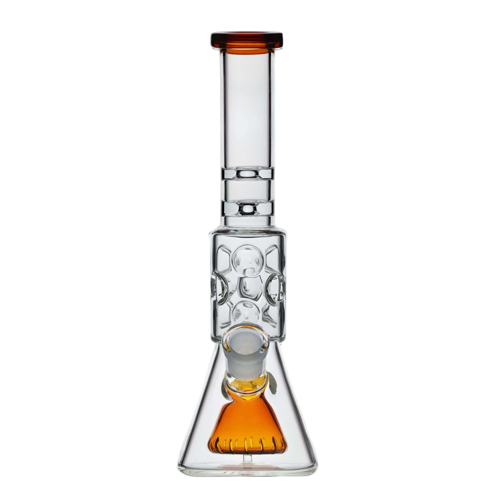 PREMIUM COLOR-ACCENTED BEAKER RIG WITH DEEP SANDBLASTED LUNAR DESIGN  Calibear  