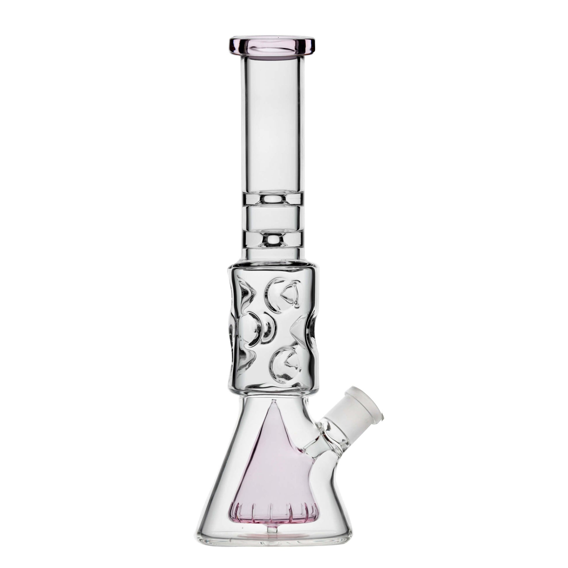 PREMIUM COLOR-ACCENTED BEAKER RIG WITH DEEP SANDBLASTED LUNAR DESIGN  Calibear  