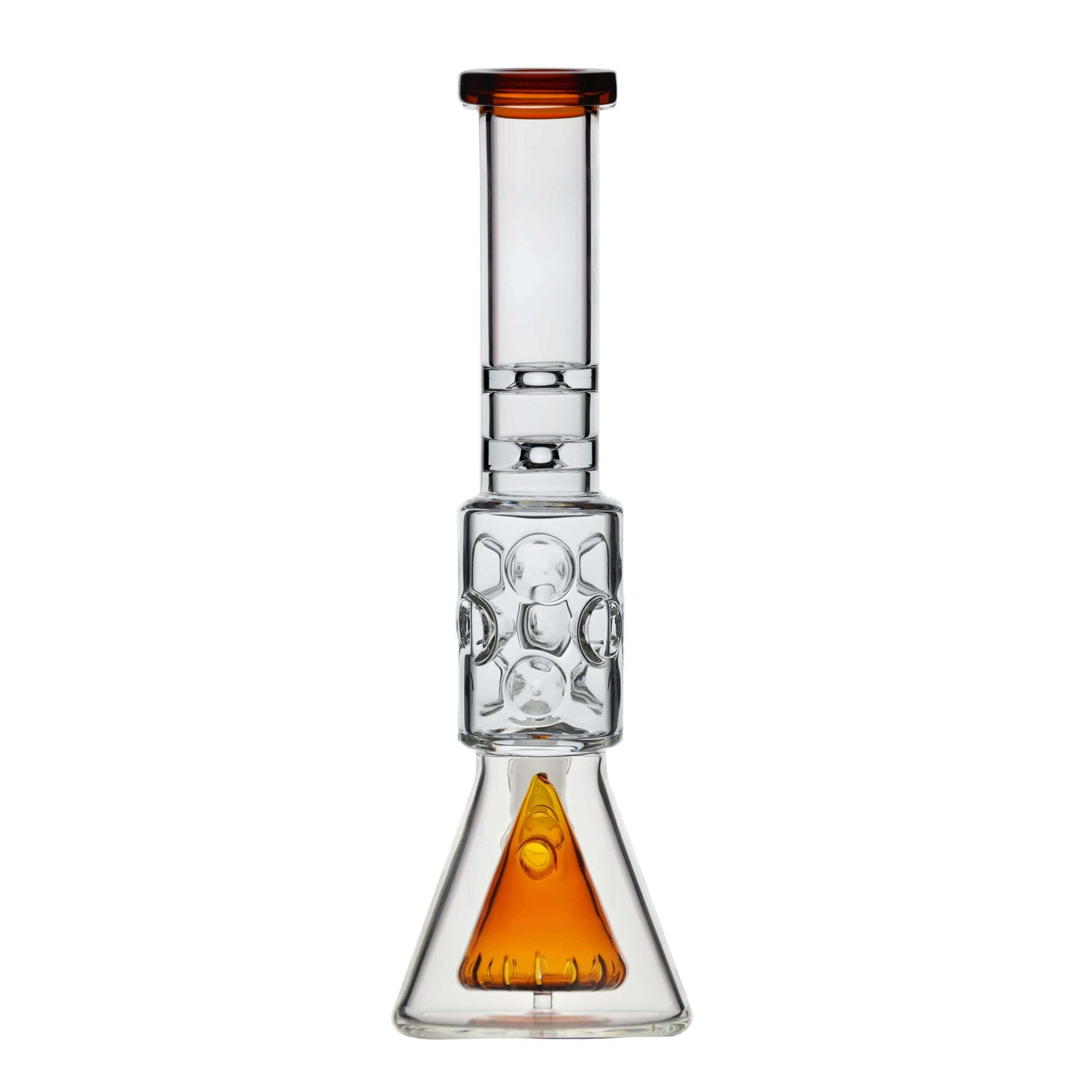 PREMIUM COLOR-ACCENTED BEAKER RIG WITH DEEP SANDBLASTED LUNAR DESIGN  Calibear  