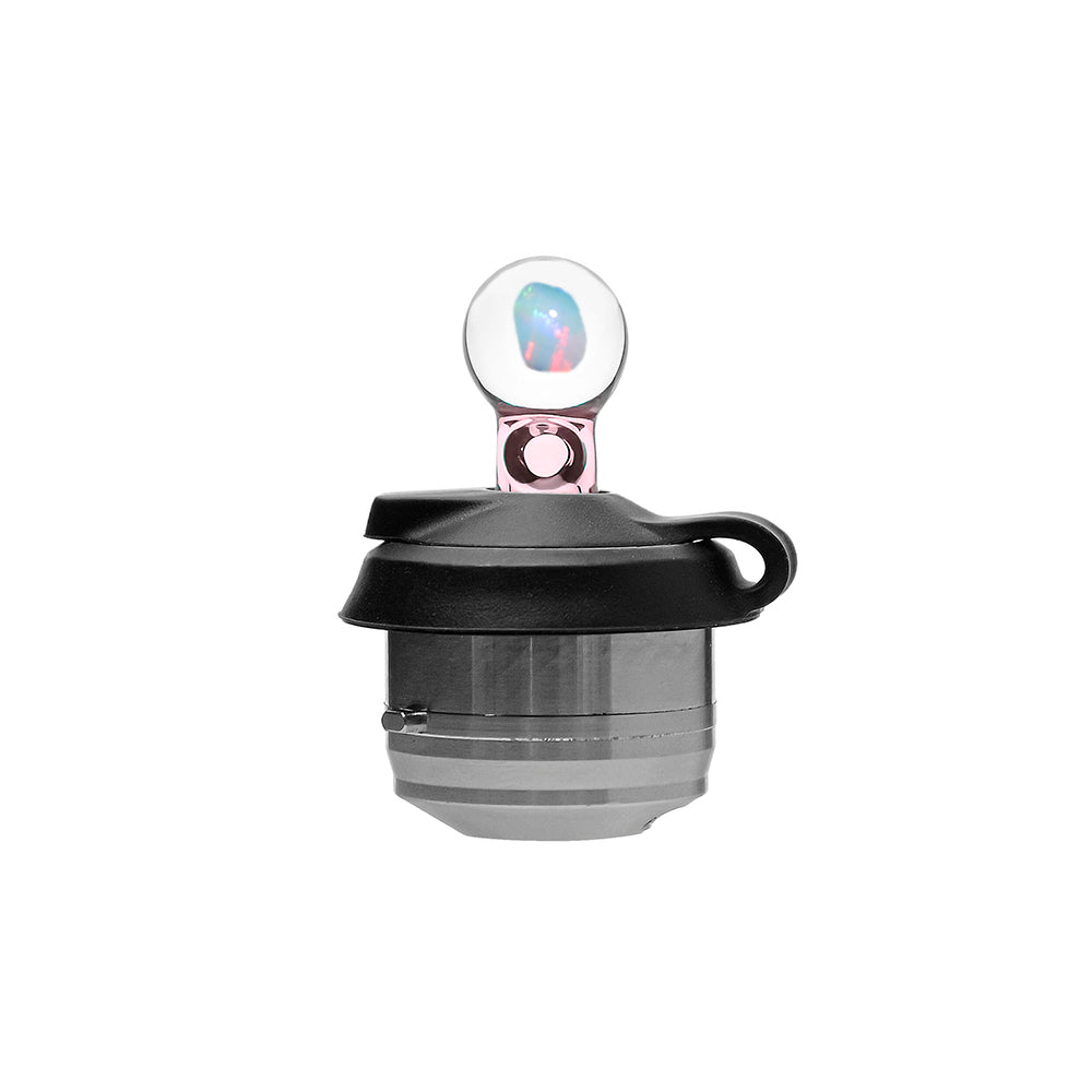 Premium Glass Ball Cap Series for Puffco Proxy & Peak | Calibear, glass ball cap accessory designed for smooth airflow control and compatible concentrate device setups