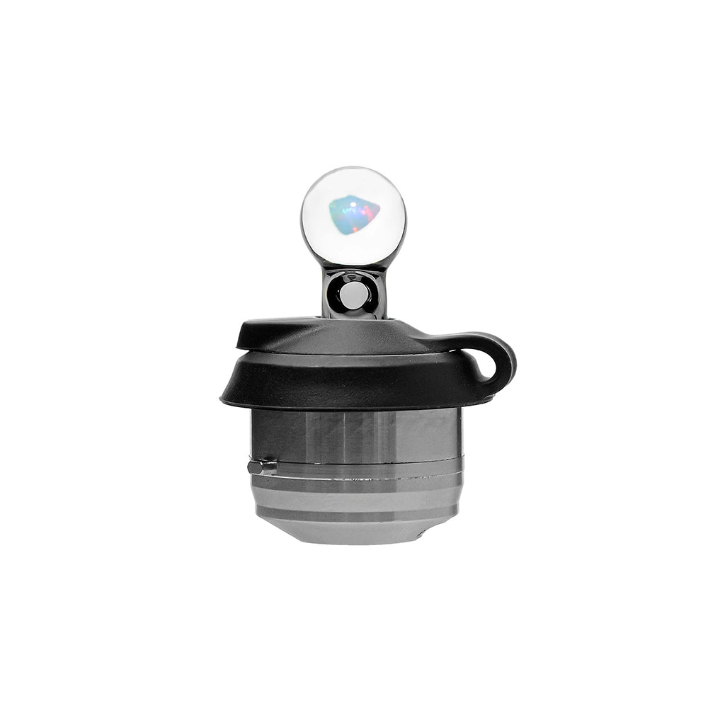 Premium Glass Ball Cap Series for Puffco Proxy & Peak | Calibear, glass ball cap accessory designed for smooth airflow control and compatible concentrate device setups