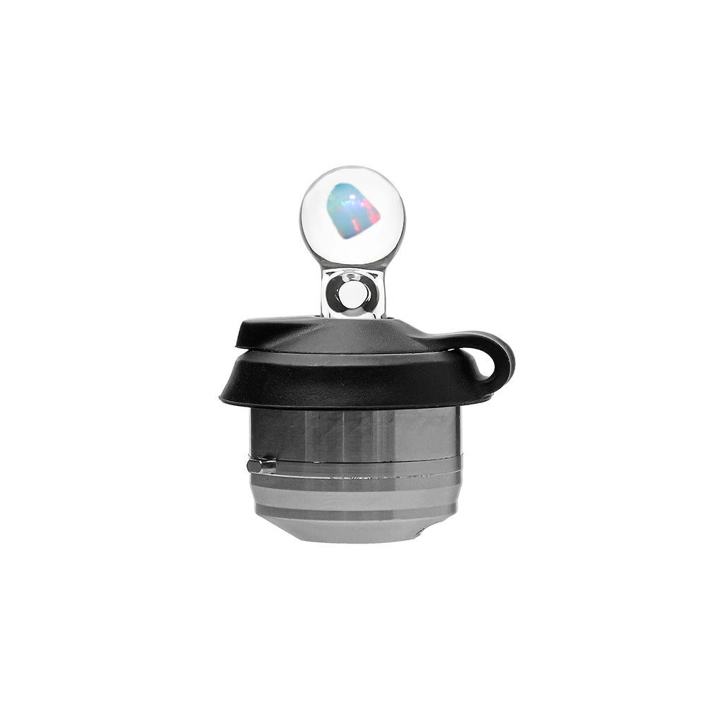 Premium Glass Ball Cap Series for Puffco Proxy & Peak | Calibear, glass ball cap accessory designed for smooth airflow control and compatible concentrate device setups