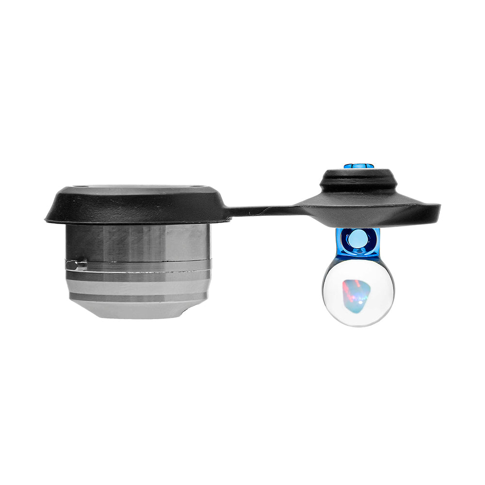 Premium Glass Ball Cap Series for Puffco Proxy & Peak | Calibear, glass ball cap accessory designed for smooth airflow control and compatible concentrate device setups