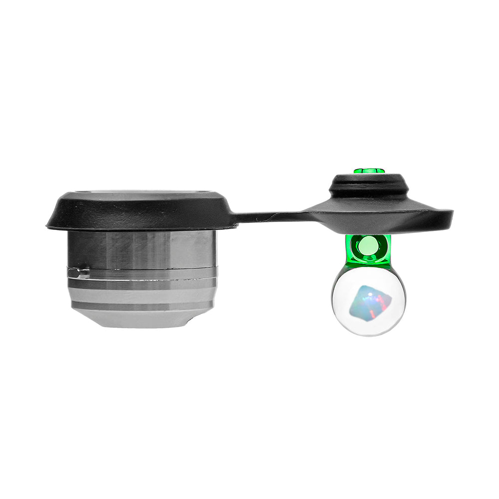 Premium Glass Ball Cap Series for Puffco Proxy & Peak | Calibear, glass ball cap accessory designed for smooth airflow control and compatible concentrate device setups