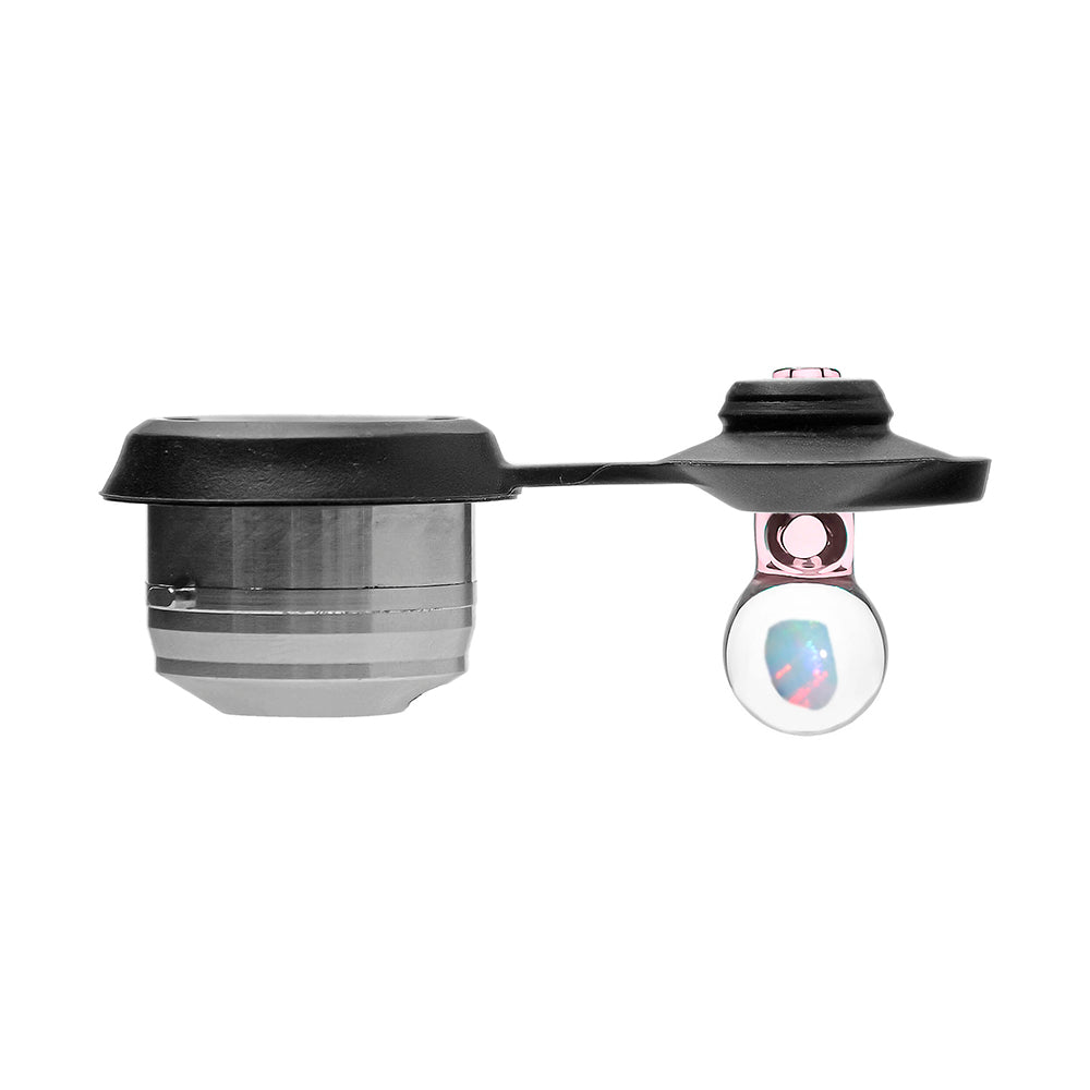 Premium Glass Ball Cap Series for Puffco Proxy & Peak | Calibear, glass ball cap accessory designed for smooth airflow control and compatible concentrate device setups