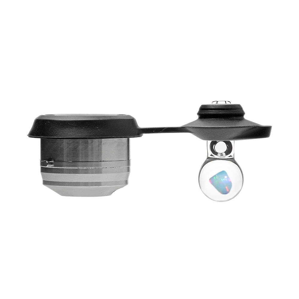 Premium Glass Ball Cap Series for Puffco Proxy & Peak | Calibear, glass ball cap accessory designed for smooth airflow control and compatible concentrate device setups