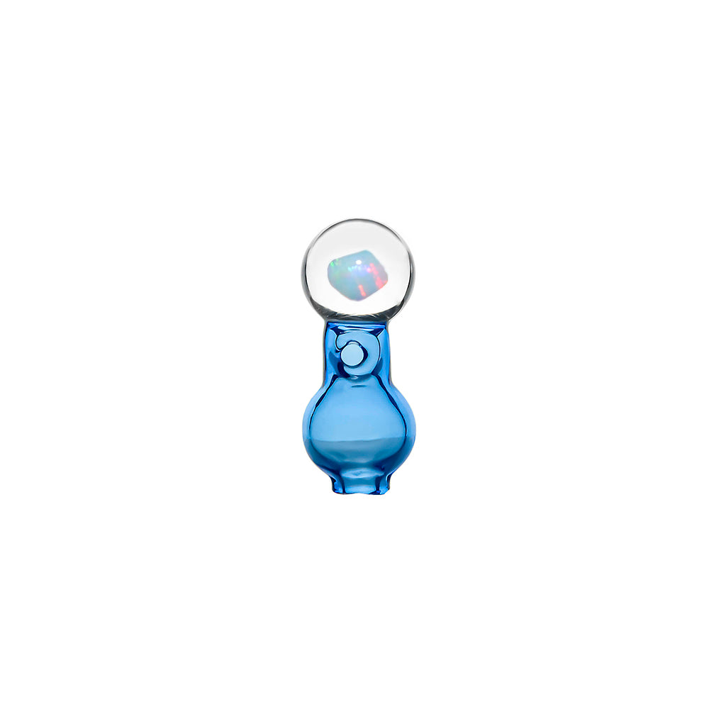 Premium Glass Ball Cap Series for Puffco Proxy & Peak | Calibear, glass ball cap accessory designed for smooth airflow control and compatible concentrate device setups