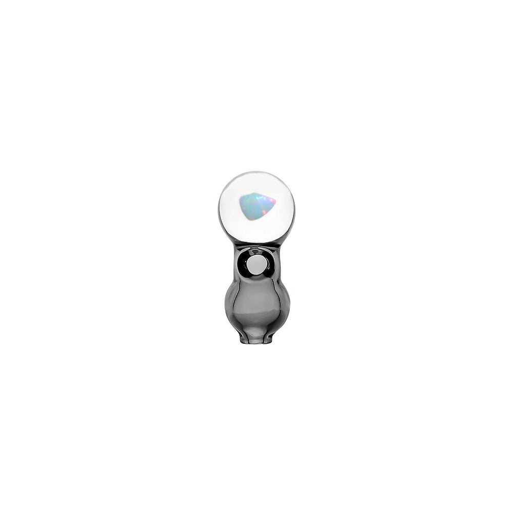 Premium Glass Ball Cap Series for Puffco Proxy & Peak | Calibear, glass ball cap accessory designed for smooth airflow control and compatible concentrate device setups