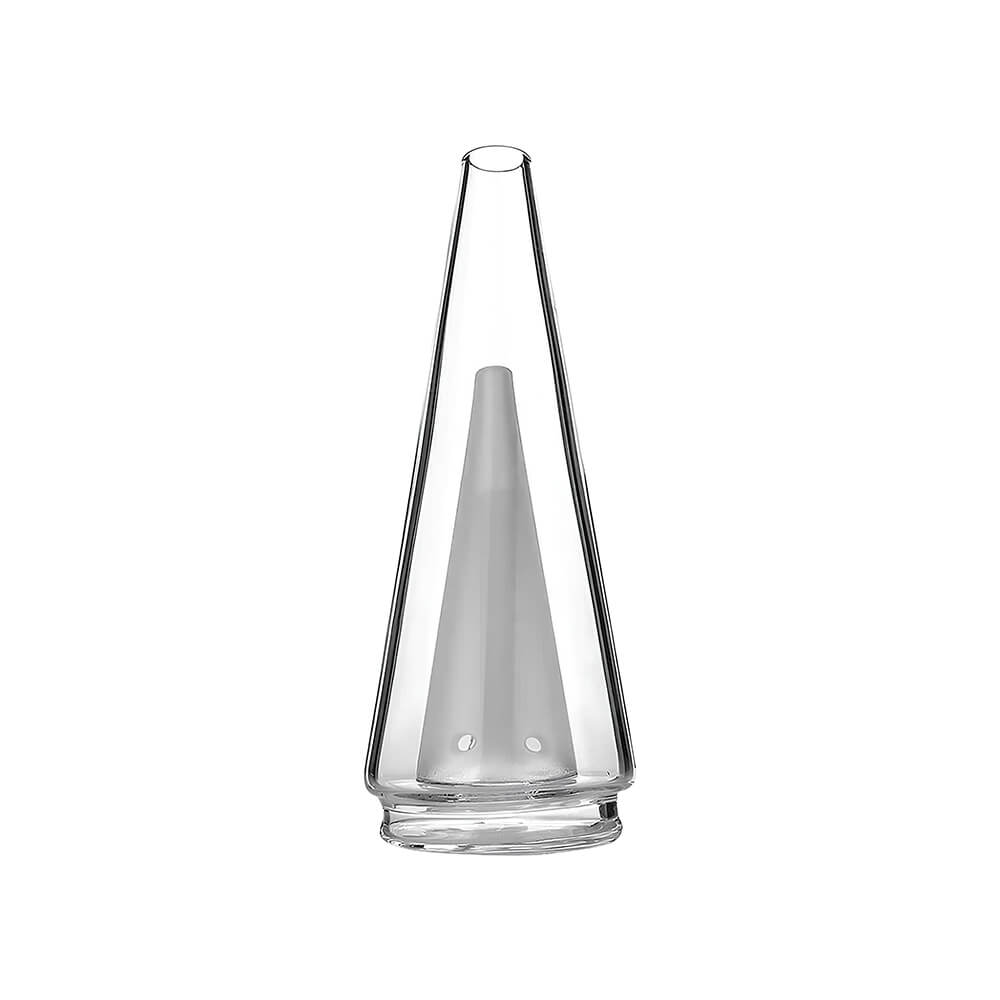 PUFFCO PEAK OG&PRO REPLACEMENT GLASS- Premium puffco glass attachment from Calibear Glass. Ideal for dabbing, providing smooth hits and durability. Shop high-quality dab rigs, water pipes, bongs, erig glasses and glass smoking accessories at Calibear Glass. Elevate your smoking experience with a durable and stylish glass dab rig. Free shipping on all orders.