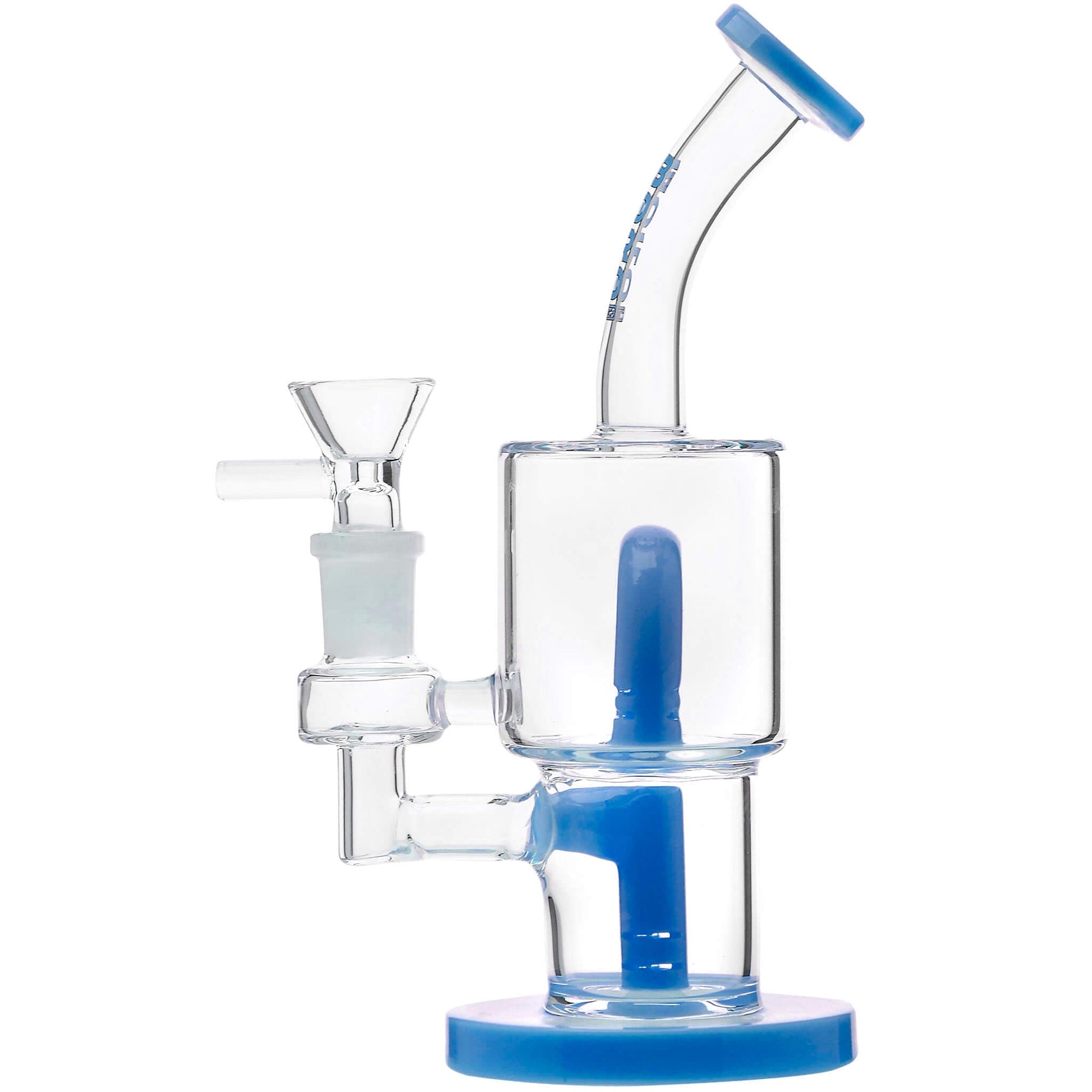 Popular dab Rigs with Double Slitted Cut Perc  Calibear  