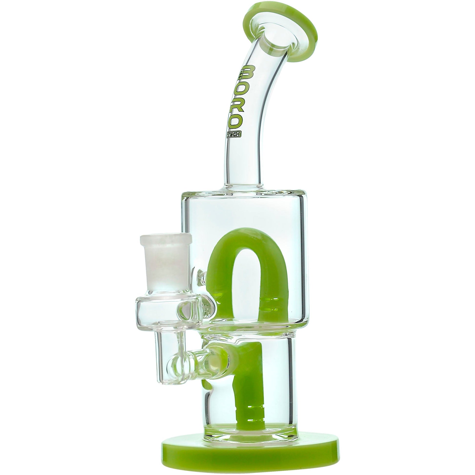 Popular dab Rigs with Double Slitted Cut Perc  Calibear  