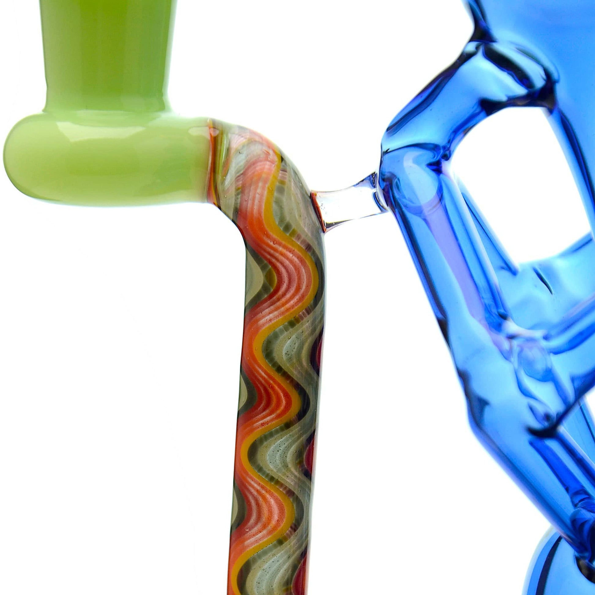 QUAD WIGWAG RECYCLER WITH OPAL | CALIBEAR Water Pipe Calibear 