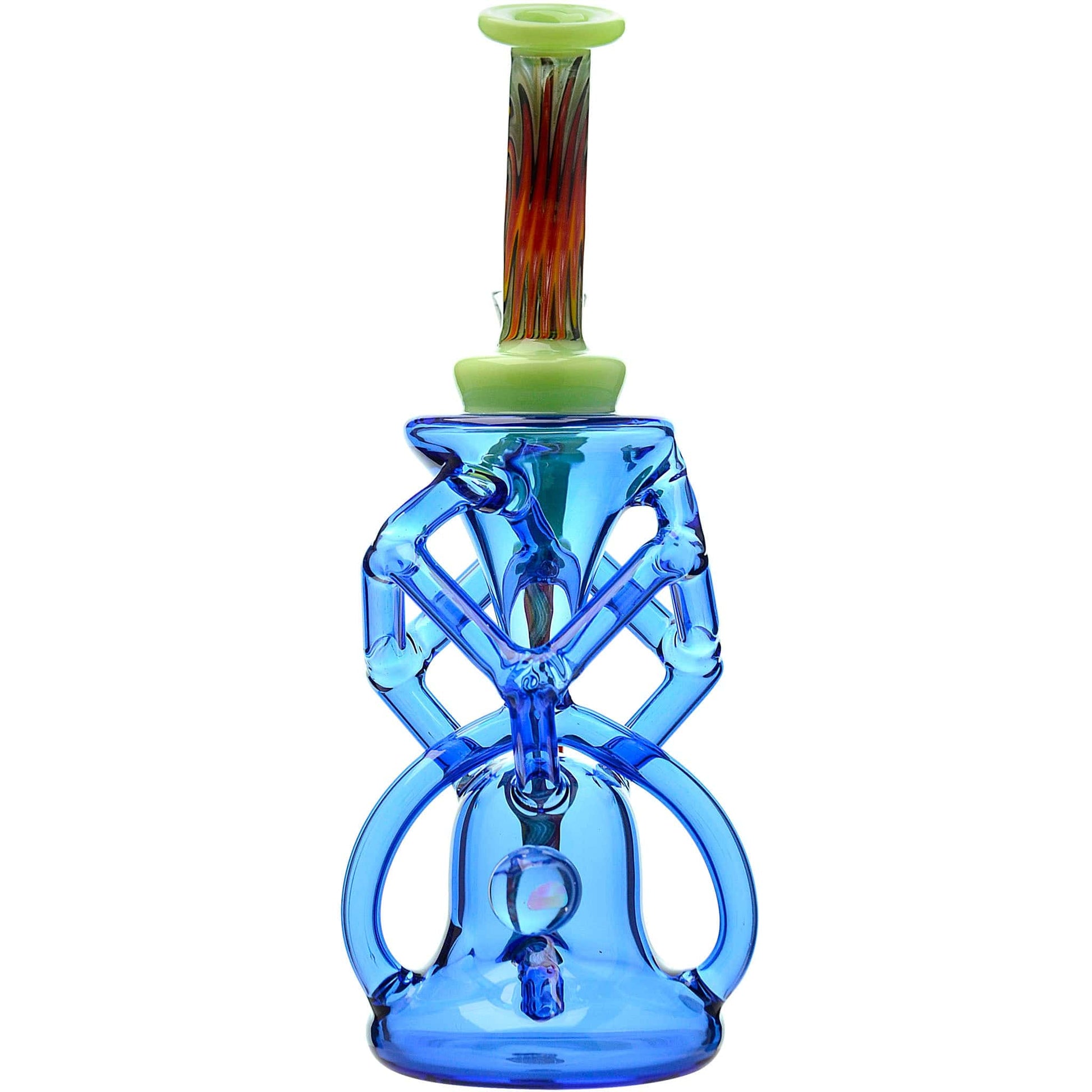 QUAD WIGWAG RECYCLER WITH OPAL | CALIBEAR Water Pipe Calibear 