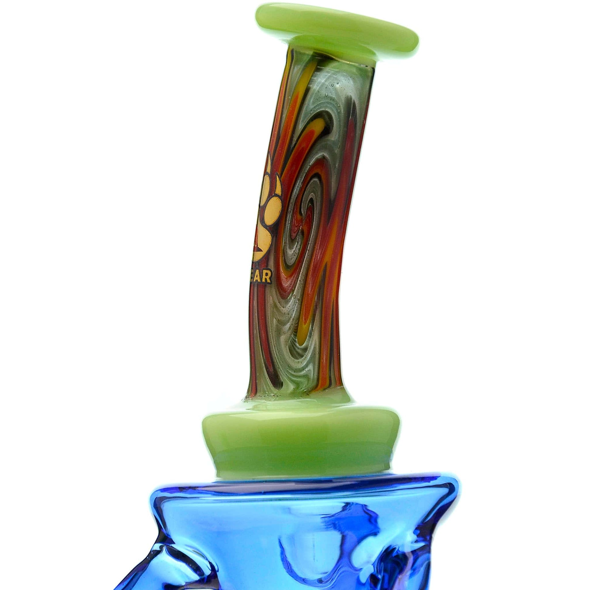 QUAD WIGWAG RECYCLER WITH OPAL | CALIBEAR Water Pipe Calibear 