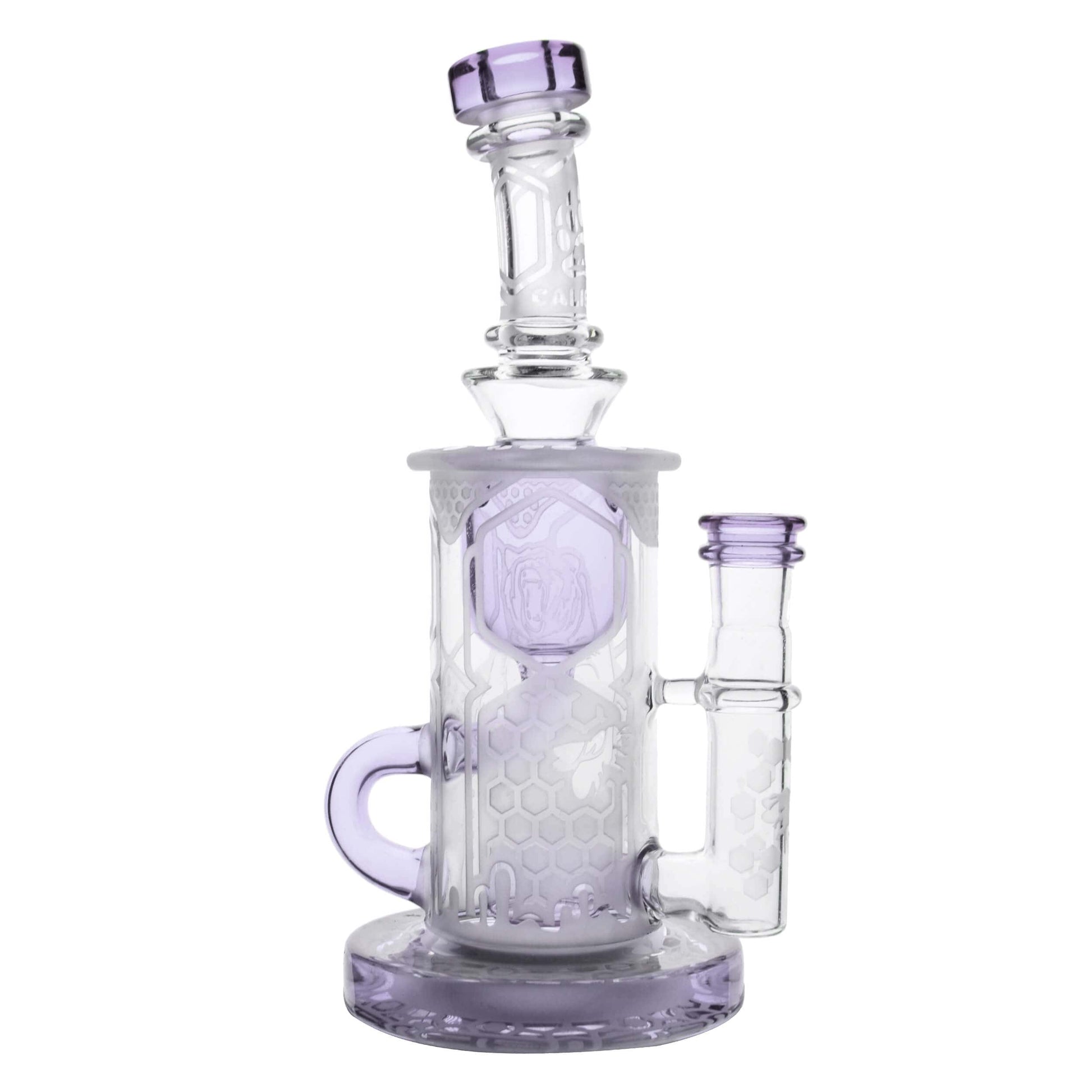 SANDBLASTED KLEIN RECYCLER DAB RIG Calibear  