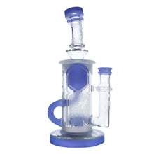 Load image into Gallery viewer, SANDBLASTED KLEIN RECYCLER DAB RIG Calibear  