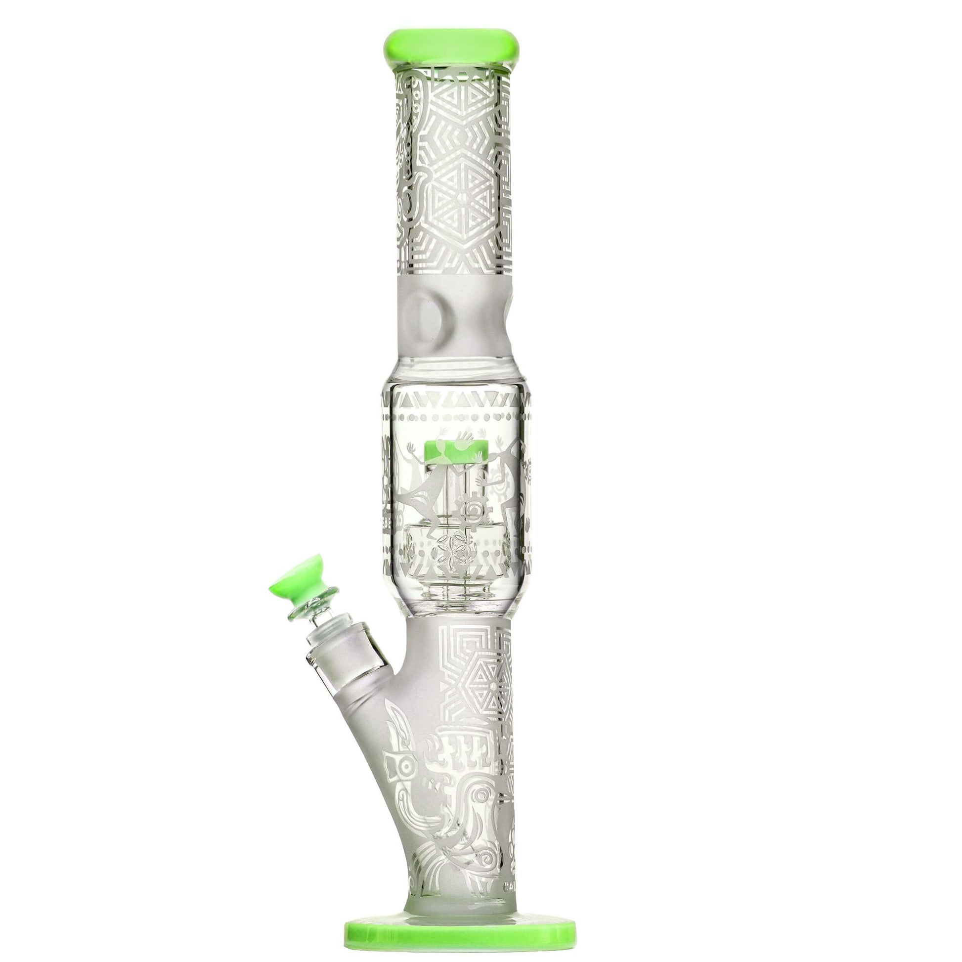 SANDBLASTED SOL STRAIGHT TUBE Water Pipe Calibear 