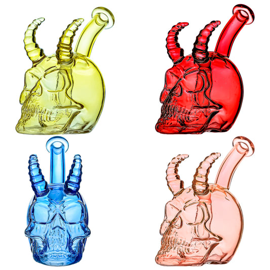 SKULL & HORN DAB RIG | CALIBEAR