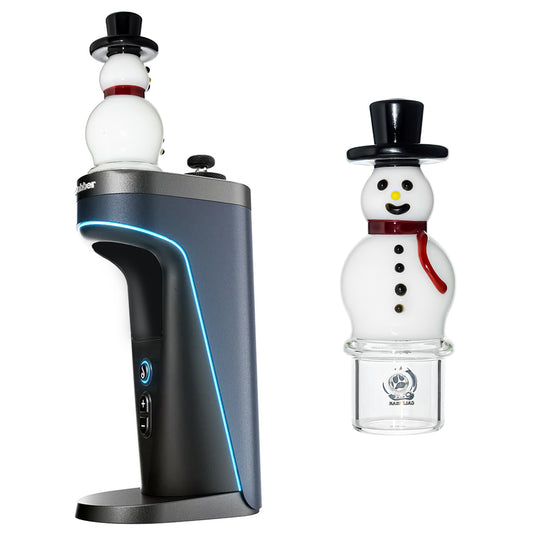 SNOWMAN GLASS TOP ATTACHMENT FOR DR.DABBER SWITCH 2 | CALIBEAR
