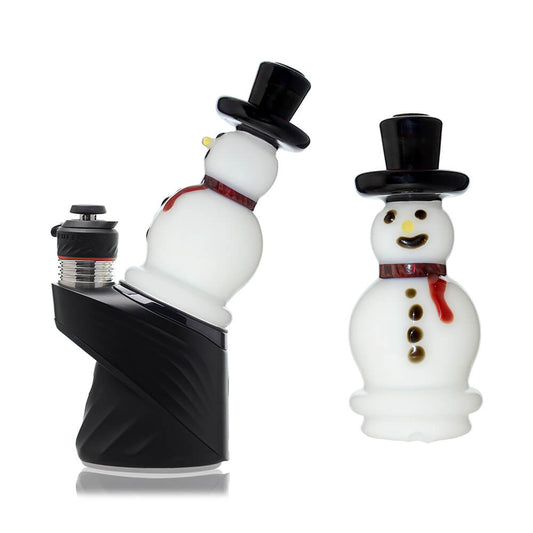 SNOWMAN GLASS TOP ATTACHMENT FOR PUFFCO OG & PEAK | CALIBEAR