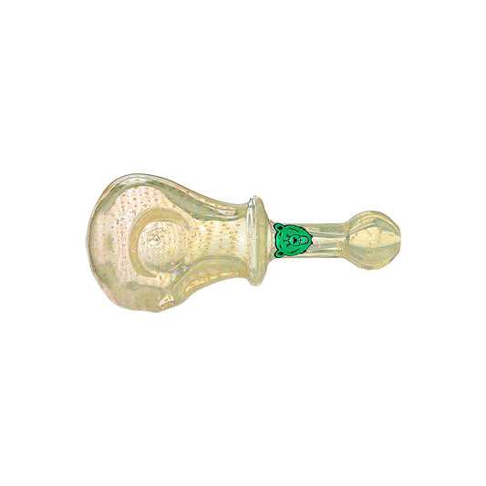 SPECKLED HEAD SPOON PIPE WITH SLIM HANDLE