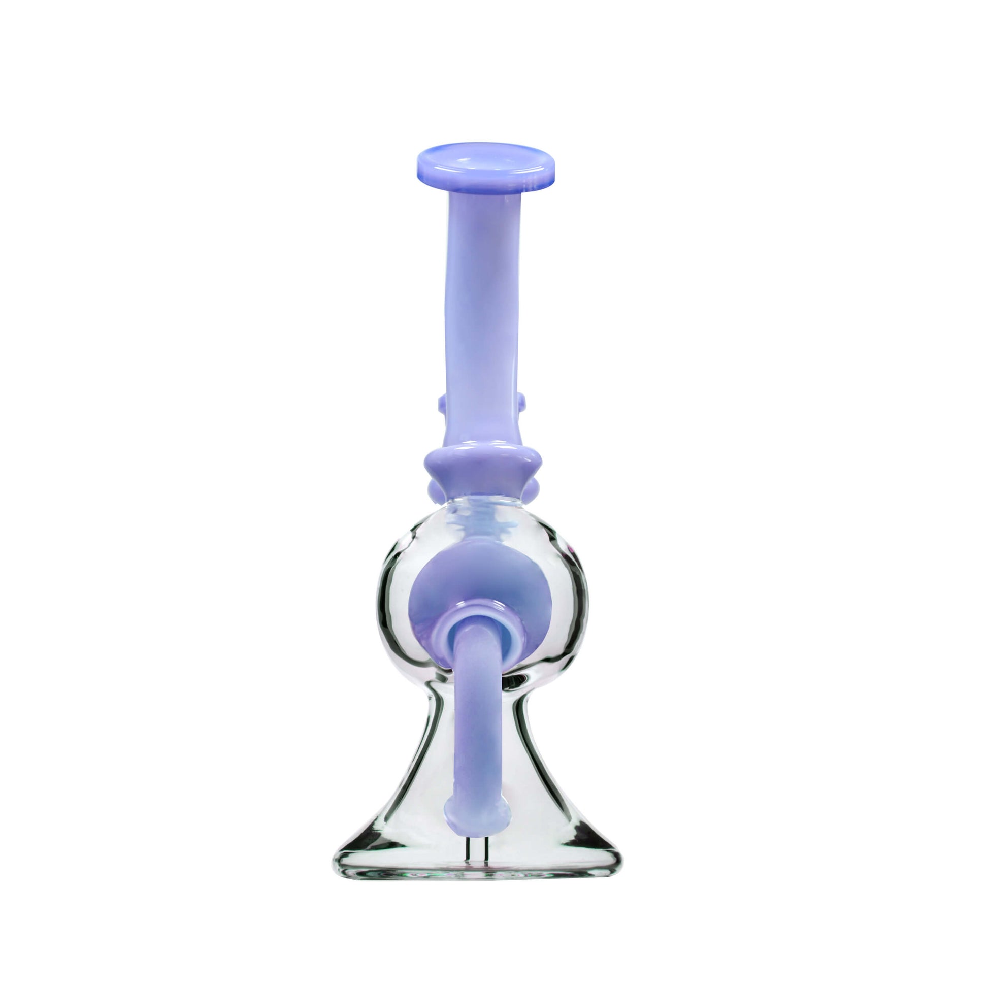 SPHERICAL RECYCLER GLASS DAB RIG | CALIBEAR- Premium borosilicate glass dab rig from Calibear Glass. Ideal for dabbing, providing smooth hits and durability. Shop high-quality dab rigs, water pipes, bongs, erig glasses and glass smoking accessories at Calibear Glass. Elevate your smoking experience with a durable and stylish glass dab rig. Free shipping on all orders.