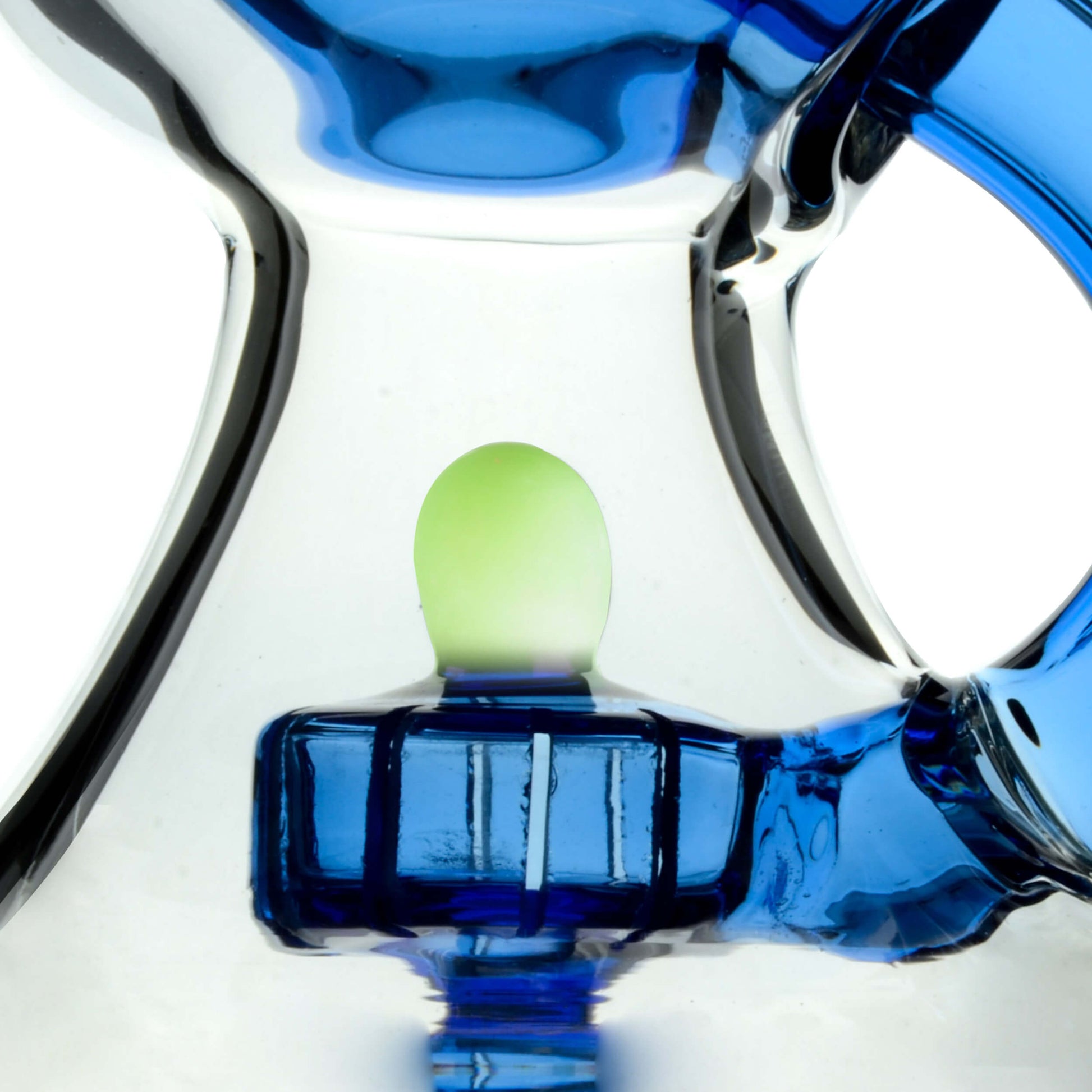 SPHERICAL RECYCLER GLASS DAB RIG | CALIBEAR- Premium borosilicate glass dab rig from Calibear Glass. Ideal for dabbing, providing smooth hits and durability. Shop high-quality dab rigs, water pipes, bongs, erig glasses and glass smoking accessories at Calibear Glass. Elevate your smoking experience with a durable and stylish glass dab rig. Free shipping on all orders.