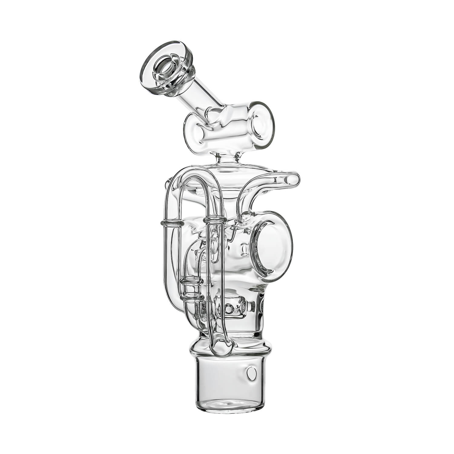 Calibear Swiss Recycler Glass Attachment for Dr. Dabber Switch 2 premium borosilicate Swiss perc recycler glass top