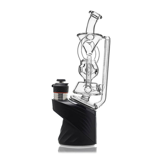 Swiss Fab recycler glass attachment for Puffco Peak OG and Pro with intricate internal diffusion design