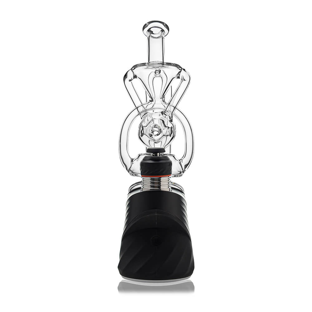 Swiss Fab recycler glass attachment for Puffco Peak OG and Pro with intricate internal diffusion design
