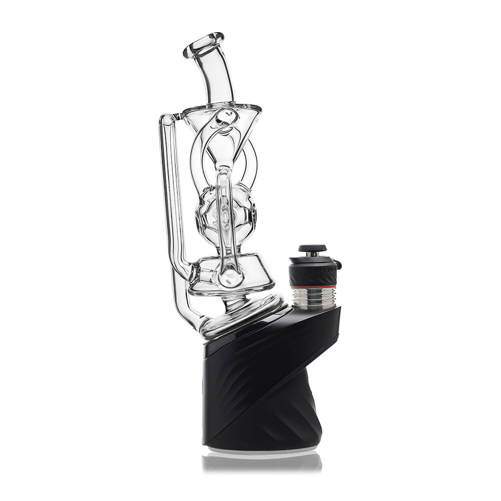 Swiss Fab recycler glass attachment for Puffco Peak OG and Pro with intricate internal diffusion design