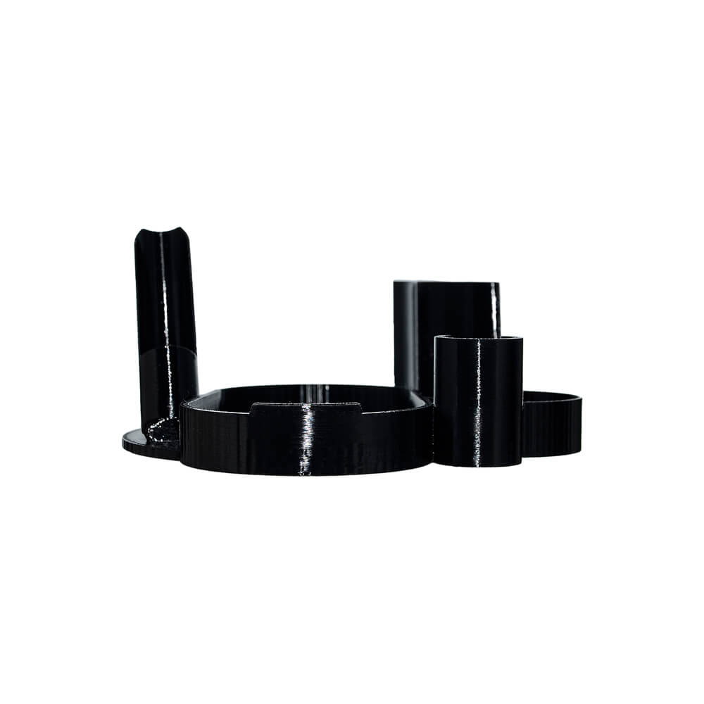 Dr. Dabber Switch 2 Dab Tool Base Tray by Calibear Glass - All-in-one organizer with dedicated slots for dab tool, carb cap, and accessories, custom fit for Switch 2.