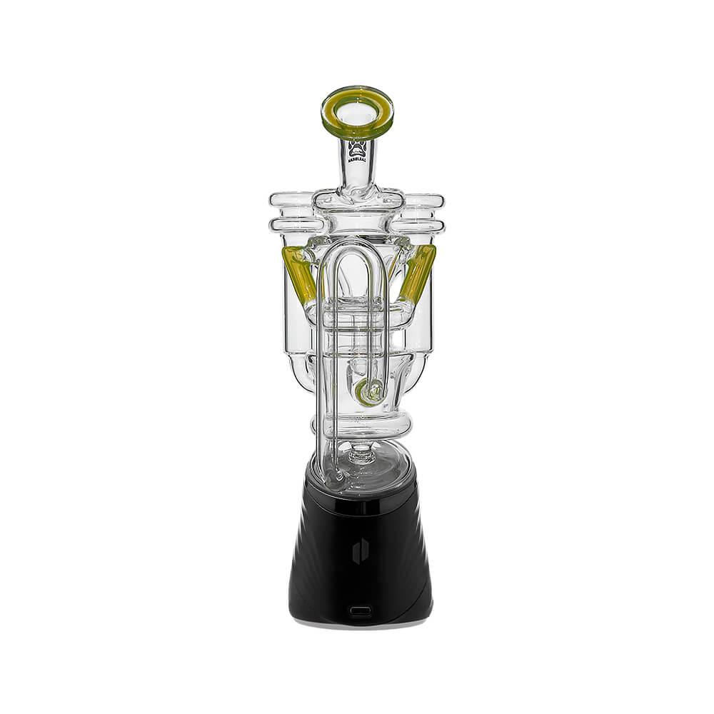 Calibear Triple Vortex Recycler Glass Attachment for Puffco Peak OG & PRO premium borosilicate triple recycler glass top
